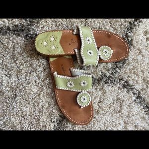 Light olive green Jack Rogers